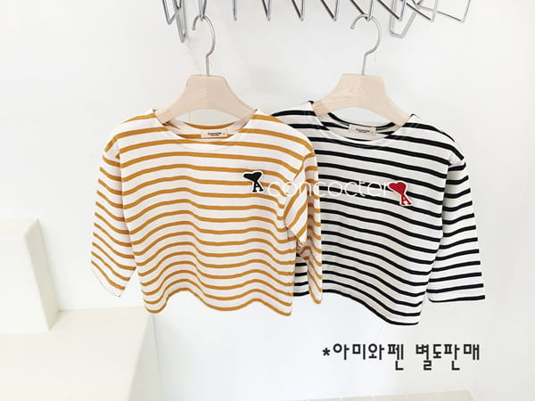 CONCOCTER - Korean Children Fashion - #Kfashion4kids - Stripe Tee - 11