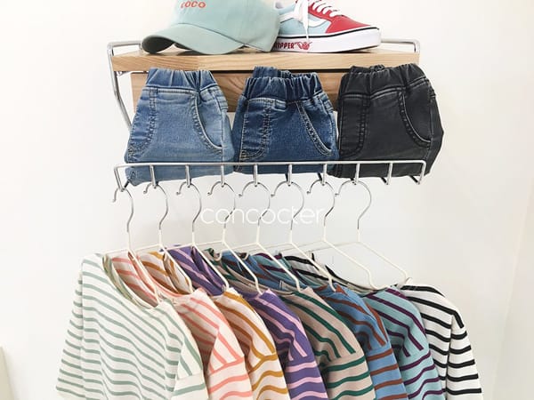 CONCOCTER - Korean Children Fashion - #Kfashion4kids - Stripe Tee - 5