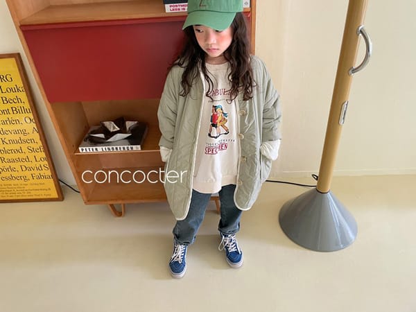 CONCOCTER - Korean Children Fashion - #Kfashion4kids - 2oz Padding Jumper - 8