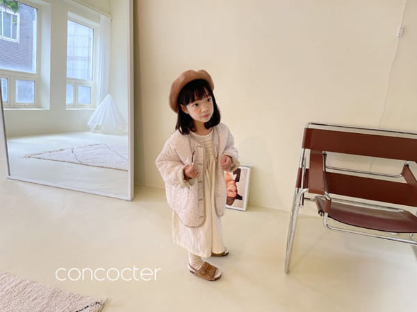 CONCOCTER - Korean Children Fashion - #Kfashion4kids - Lovely Muslin One-piece - 5