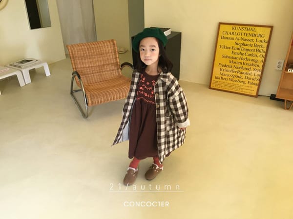 CONCOCTER - Korean Children Fashion - #Kfashion4kids - Shirring Trench Coat