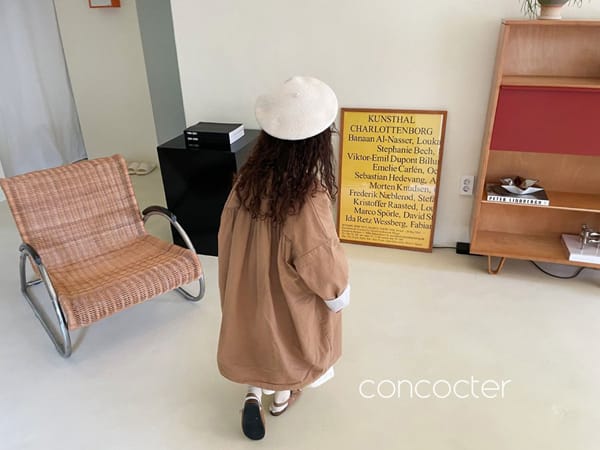 CONCOCTER - Korean Children Fashion - #Kfashion4kids - Shirring Trench Coat - 6