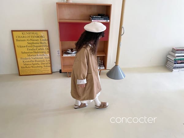 CONCOCTER - Korean Children Fashion - #Kfashion4kids - Shirring Trench Coat - 9