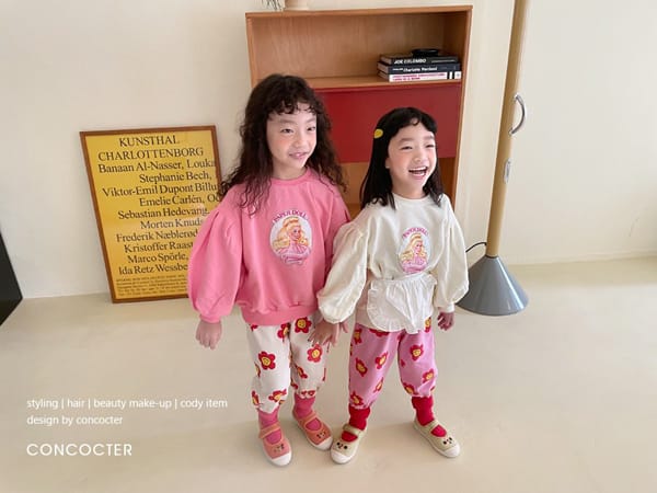CONCOCTER - Korean Children Fashion - #Kfashion4kids - My Love Barbie Sweatshirt