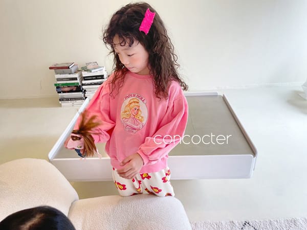 CONCOCTER - Korean Children Fashion - #Kfashion4kids - My Love Barbie Sweatshirt - 2
