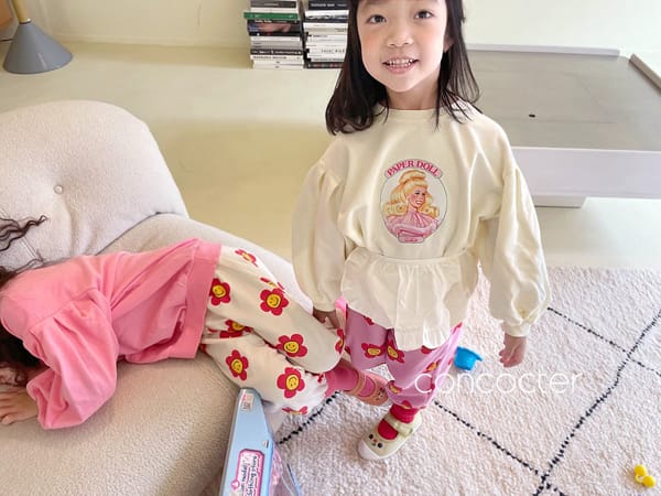 CONCOCTER - Korean Children Fashion - #Kfashion4kids - My Love Barbie Sweatshirt - 4