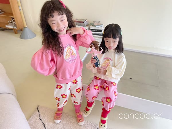 CONCOCTER - Korean Children Fashion - #Kfashion4kids - My Love Barbie Sweatshirt - 6