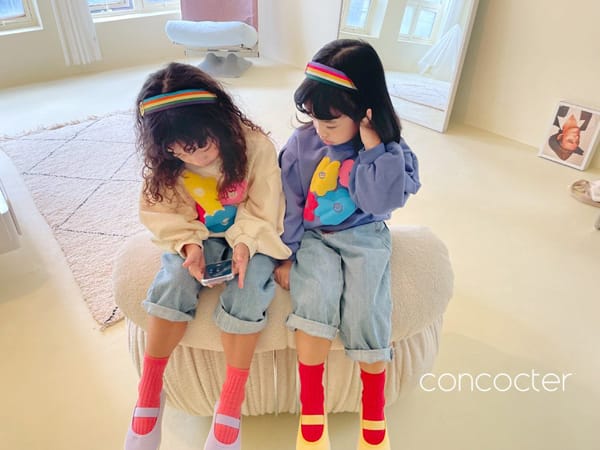 CONCOCTER - Korean Children Fashion - #Kfashion4kids - Basic Fit Denim Pants with Mom - 9