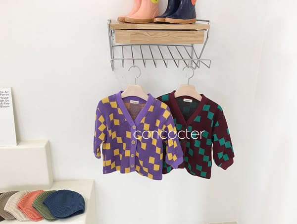 CONCOCTER - Korean Children Fashion - #Kfashion4kids - Evenly Knit Cardigan - 4