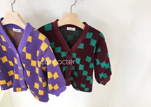 CONCOCTER - Korean Children Fashion - #Kfashion4kids - Evenly Knit Cardigan - 5