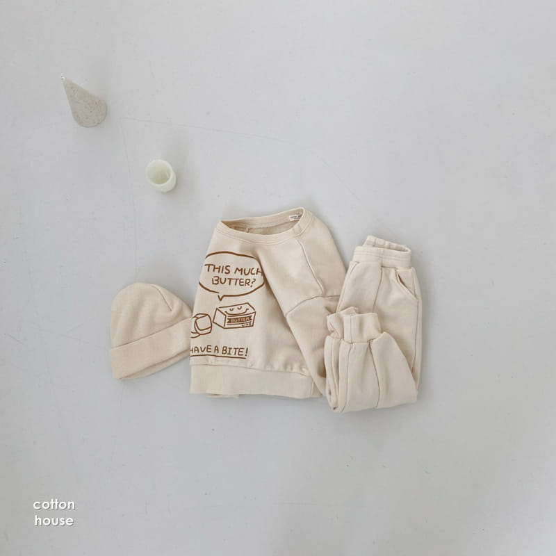 COTTON HOUSE - Korean Children Fashion - #Kfashion4kids - Butter Top Bottom Set - 7