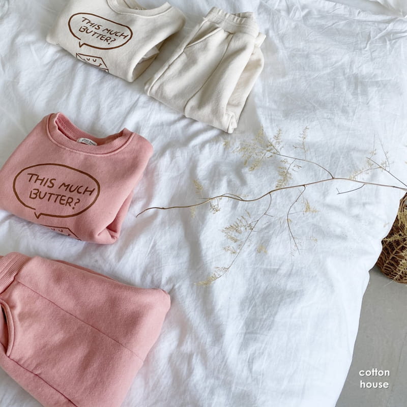 COTTON HOUSE - Korean Children Fashion - #Kfashion4kids - Butter Top Bottom Set - 9
