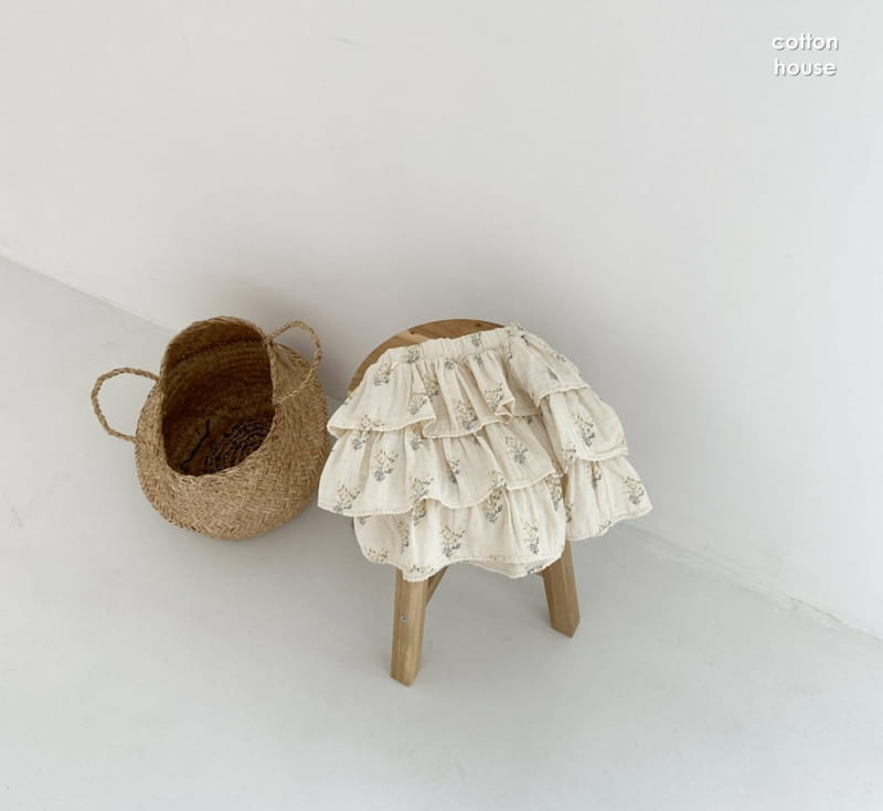 COTTON HOUSE - Korean Children Fashion - #Kfashion4kids - Flower Cancan Skirt - 4