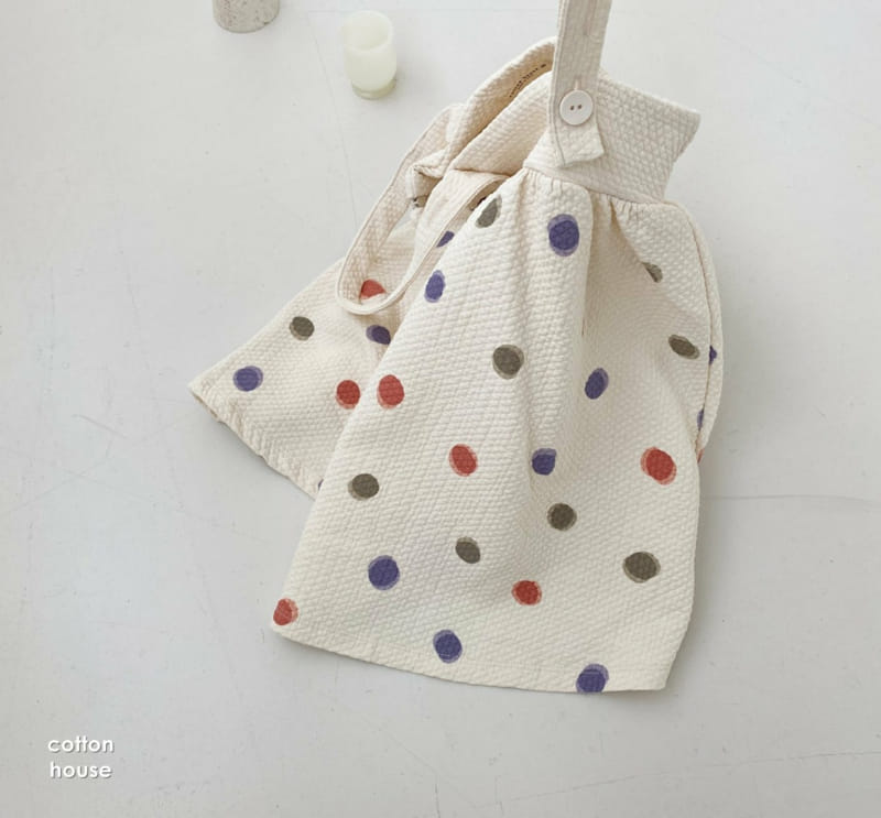 COTTON HOUSE - Korean Children Fashion - #Kfashion4kids - Multi Dot One-piece - 7
