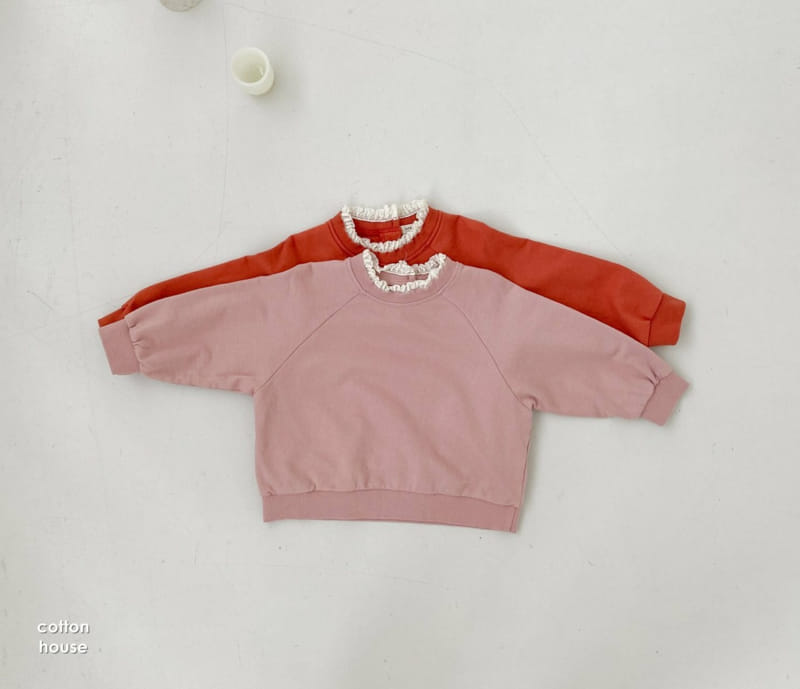 COTTON HOUSE - Korean Children Fashion - #Kfashion4kids - Lace Collar Pullover - 12