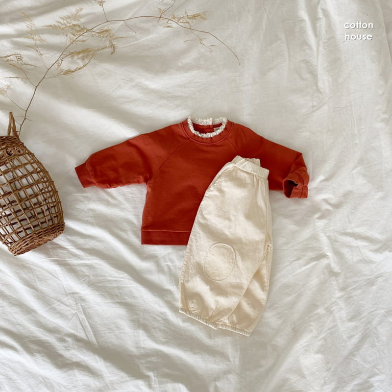 COTTON HOUSE - Korean Children Fashion - #Kfashion4kids - Lace Collar Pullover - 6