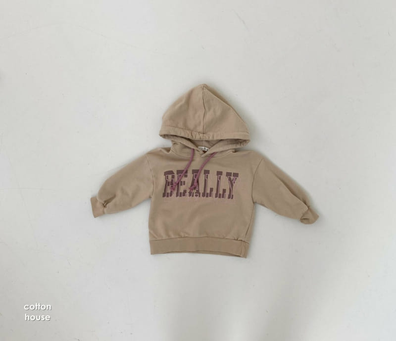 COTTON HOUSE - Korean Children Fashion - #Kfashion4kids - Beally Hood Sweatshirt - 10