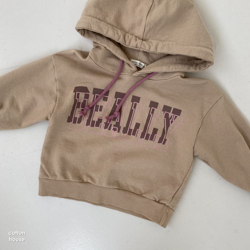 COTTON HOUSE - Korean Children Fashion - #Kfashion4kids - Beally Hood Sweatshirt - 12