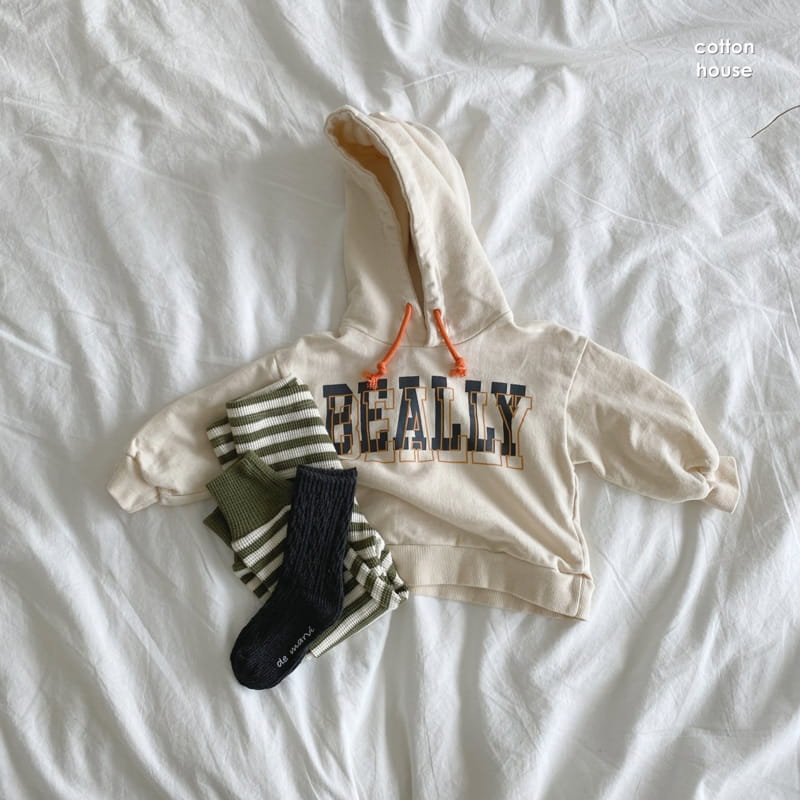 COTTON HOUSE - Korean Children Fashion - #Kfashion4kids - Beally Hood Sweatshirt - 2