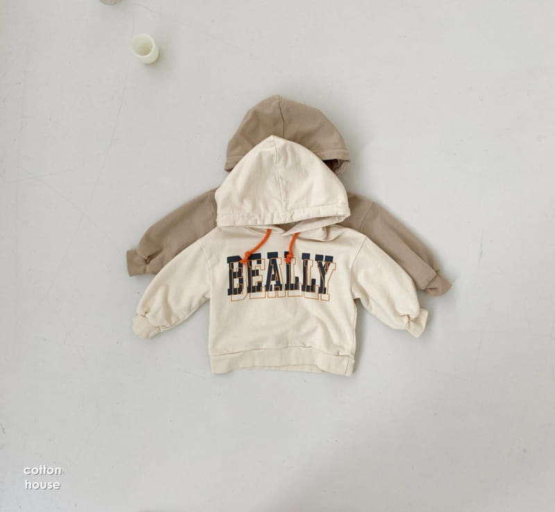 COTTON HOUSE - Korean Children Fashion - #Kfashion4kids - Beally Hood Sweatshirt - 5