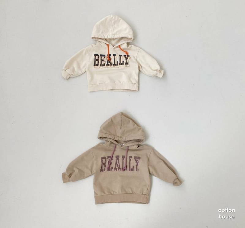 COTTON HOUSE - Korean Children Fashion - #Kfashion4kids - Beally Hood Sweatshirt - 6