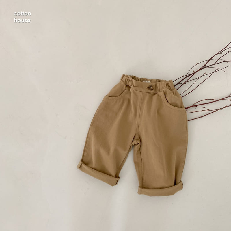 COTTON HOUSE - Korean Children Fashion - #Kfashion4kids - Twill Half Baggy Pants - 11