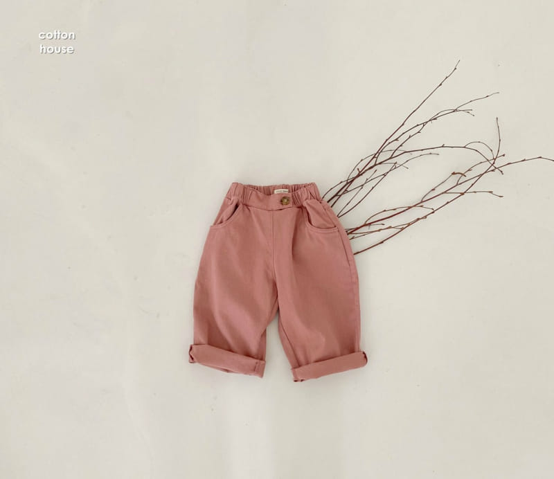COTTON HOUSE - Korean Children Fashion - #Kfashion4kids - Twill Half Baggy Pants - 7