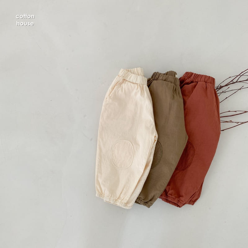 COTTON HOUSE - Korean Children Fashion - #Kfashion4kids - Bread Patch Pants - 2