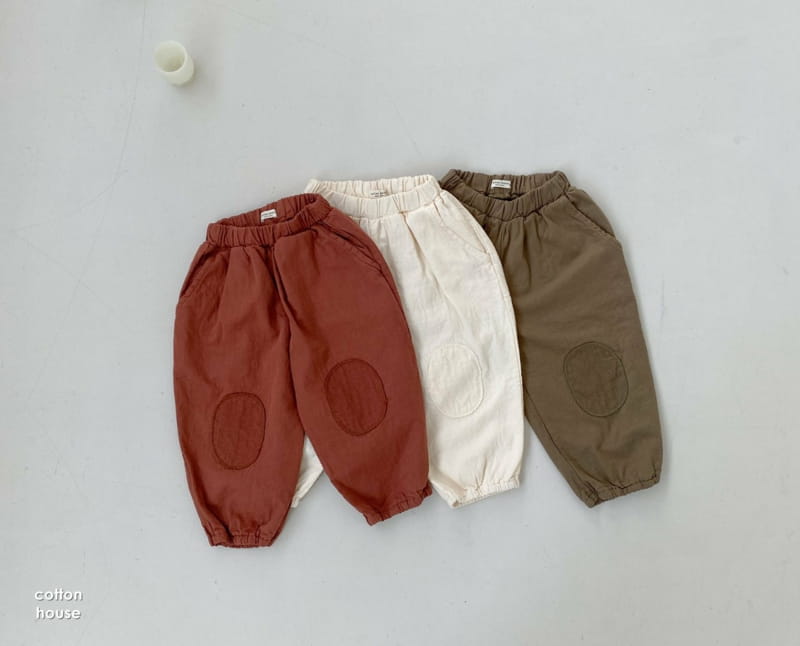 COTTON HOUSE - Korean Children Fashion - #Kfashion4kids - Bread Patch Pants - 4