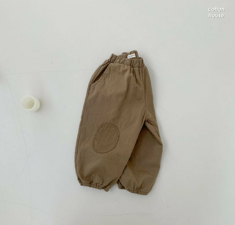 COTTON HOUSE - Korean Children Fashion - #Kfashion4kids - Bread Patch Pants - 6
