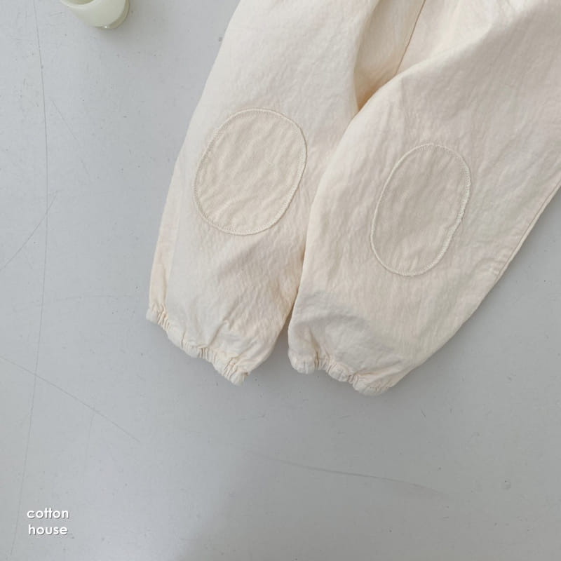 COTTON HOUSE - Korean Children Fashion - #Kfashion4kids - Bread Patch Pants - 9