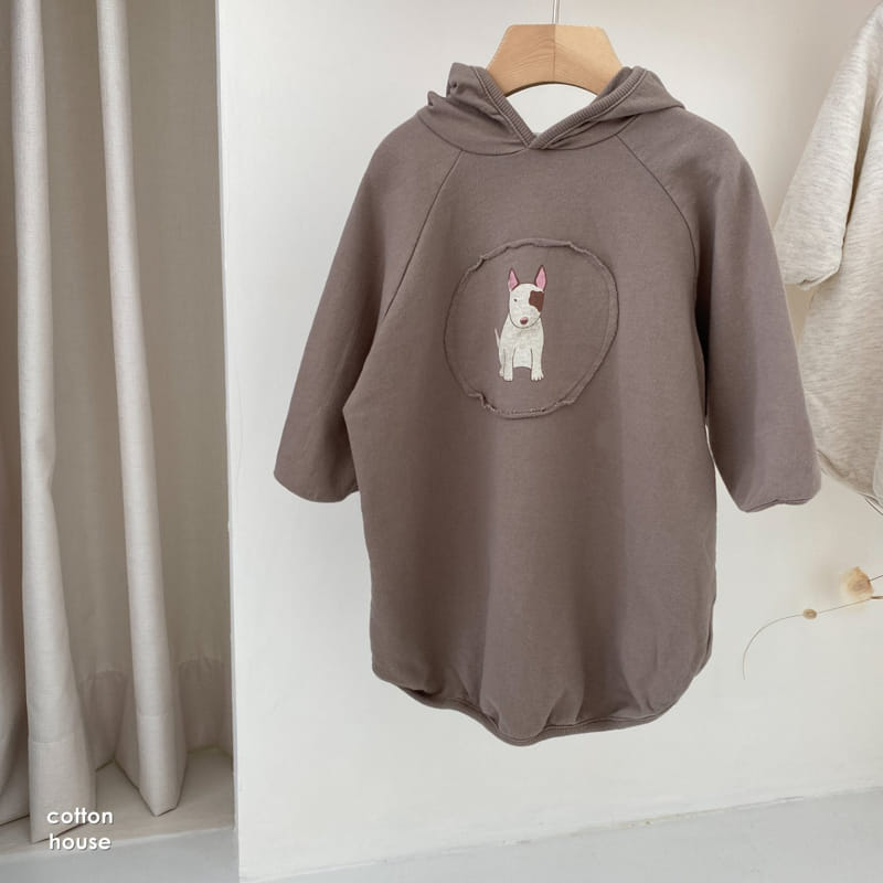 COTTON HOUSE - Korean Children Fashion - #Kfashion4kids - Bowwow Hood One-piece - 3