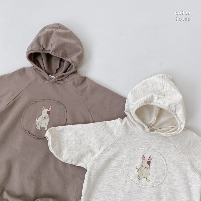 COTTON HOUSE - Korean Children Fashion - #Kfashion4kids - Bowwow Hood One-piece - 9
