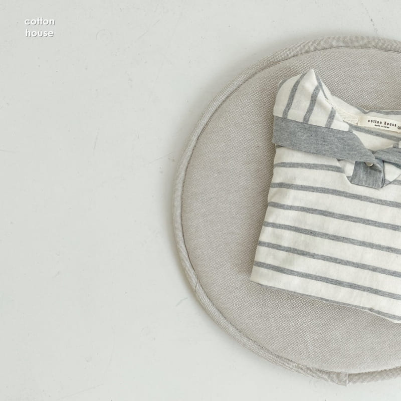 COTTON HOUSE - Korean Children Fashion - #Kfashion4kids - Sailor Stripe Tee - 10