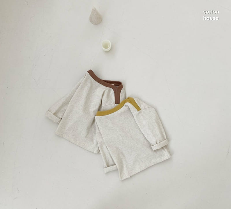 COTTON HOUSE - Korean Children Fashion - #Kfashion4kids - Boatneck Tee