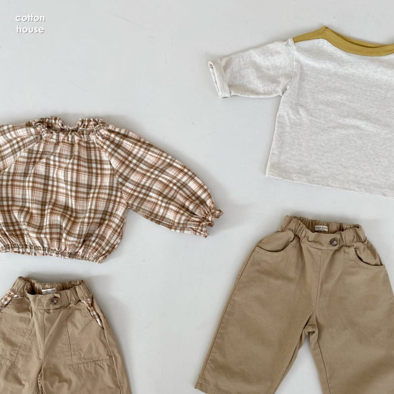 COTTON HOUSE - Korean Children Fashion - #Kfashion4kids - Boatneck Tee - 12