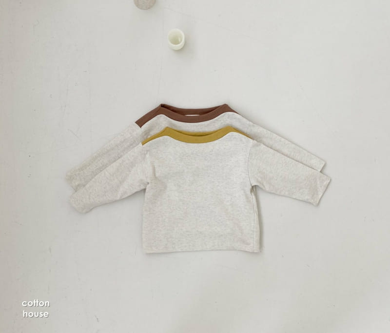 COTTON HOUSE - Korean Children Fashion - #Kfashion4kids - Boatneck Tee - 3