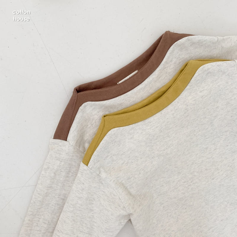 COTTON HOUSE - Korean Children Fashion - #Kfashion4kids - Boatneck Tee - 6