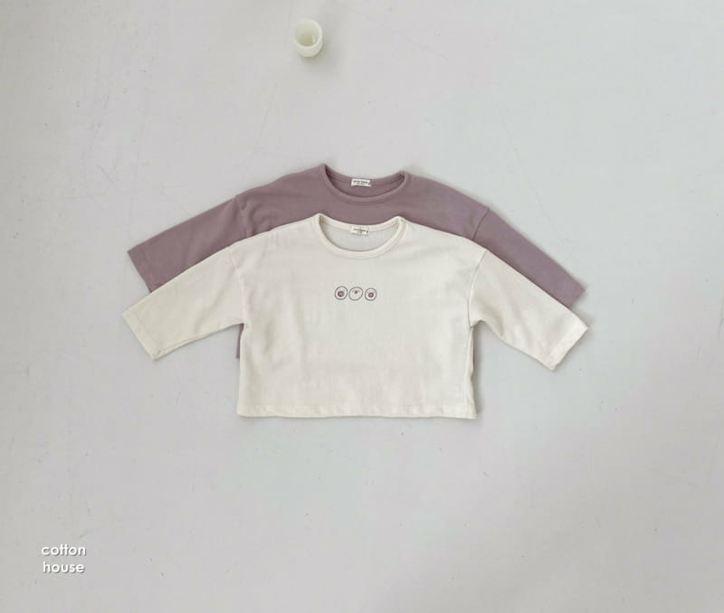 COTTON HOUSE - Korean Children Fashion - #Kfashion4kids - Smile Print Tee - 6