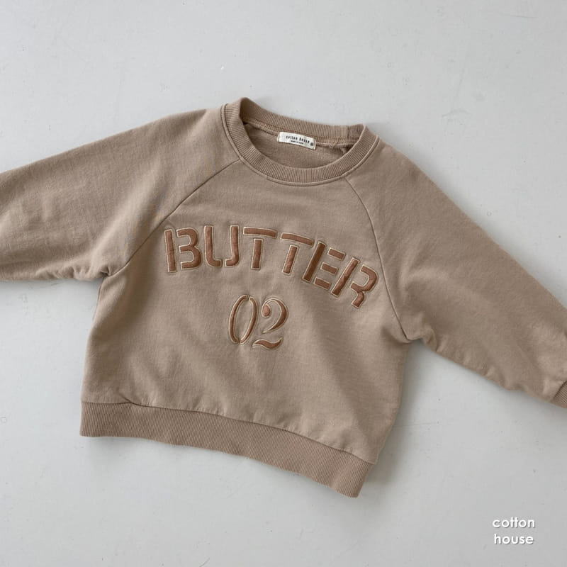 COTTON HOUSE - Korean Children Fashion - #Kfashion4kids - Butter Embroidery Sweatshirt - 10