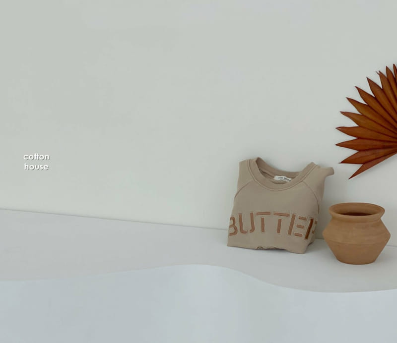 COTTON HOUSE - Korean Children Fashion - #Kfashion4kids - Butter Embroidery Sweatshirt - 11