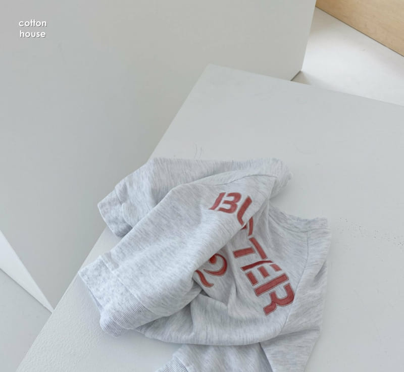COTTON HOUSE - Korean Children Fashion - #Kfashion4kids - Butter Embroidery Sweatshirt - 9