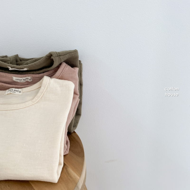 COTTON HOUSE - Korean Children Fashion - #Kfashion4kids - Daily Slub Tee - 3