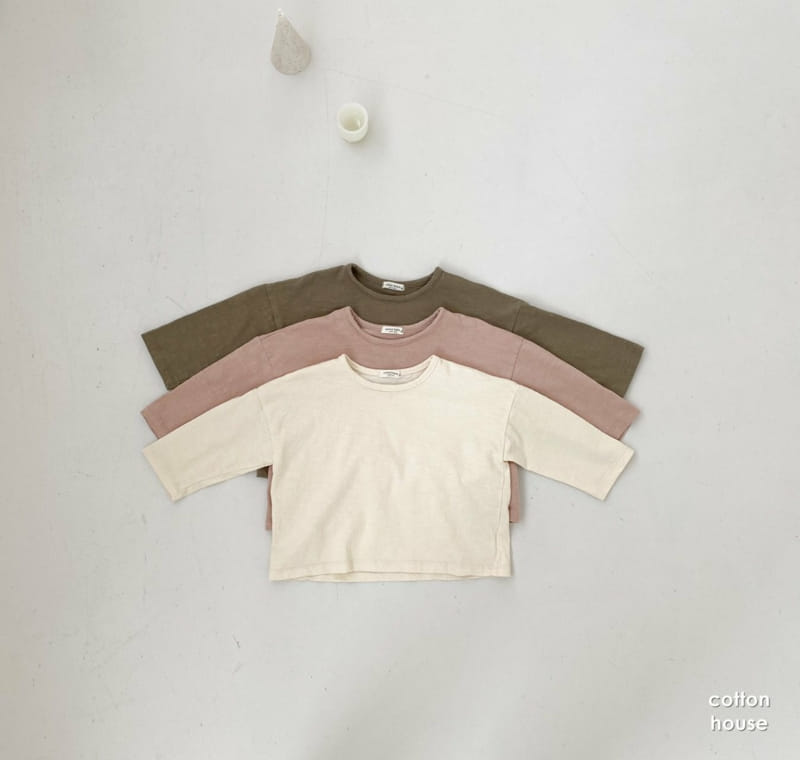 COTTON HOUSE - Korean Children Fashion - #Kfashion4kids - Daily Slub Tee - 4