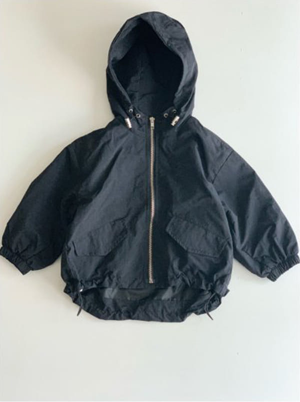 CREAM BBANG - Korean Children Fashion - #Kfashion4kids - And Hood Windbreaker - 2