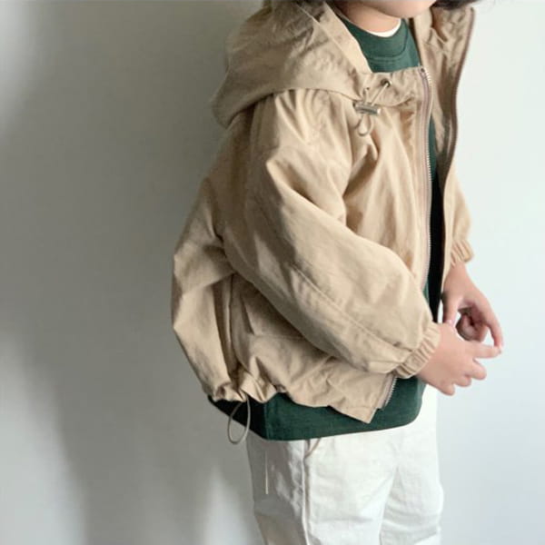 CREAM BBANG - Korean Children Fashion - #Kfashion4kids - And Hood Windbreaker - 3