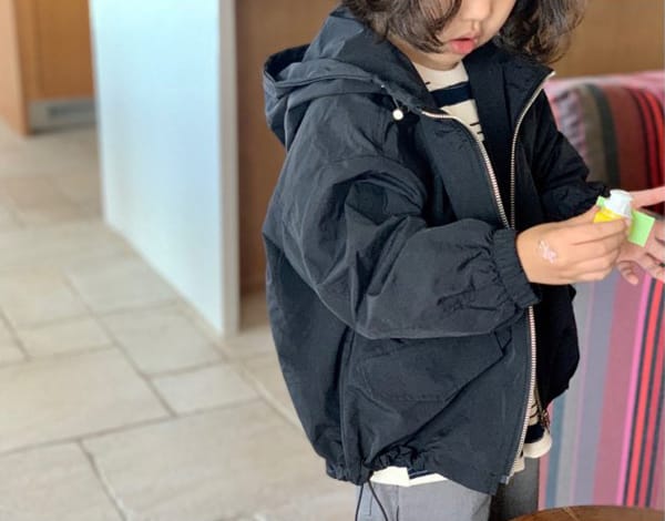 CREAM BBANG - Korean Children Fashion - #Kfashion4kids - And Hood Windbreaker - 5