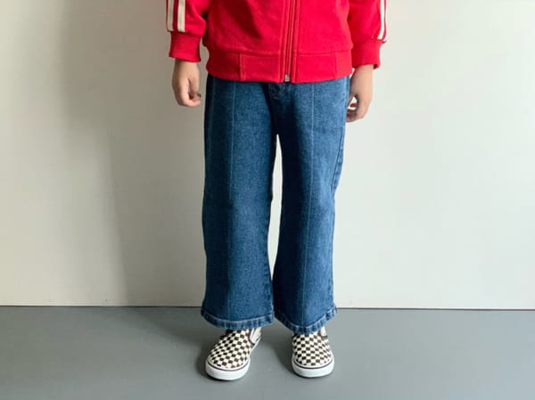 CREAM BBANG - Korean Children Fashion - #Kfashion4kids - Low Slung Jeans - 12