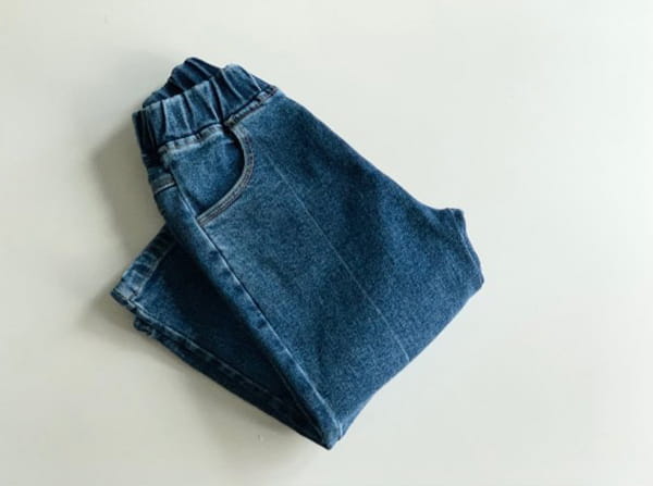 CREAM BBANG - Korean Children Fashion - #Kfashion4kids - Low Slung Jeans - 2