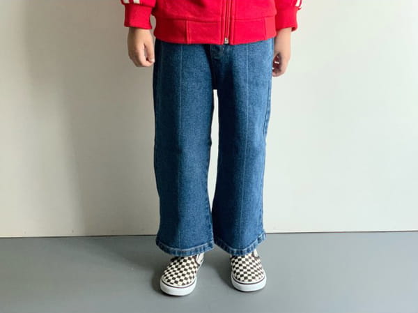 CREAM BBANG - Korean Children Fashion - #Kfashion4kids - Low Slung Jeans - 3